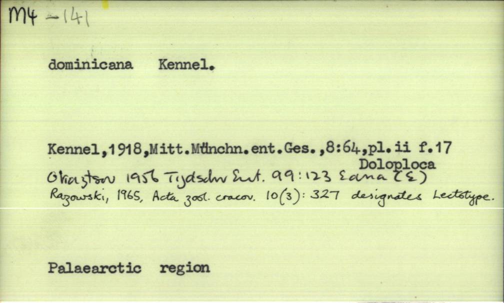 front of card